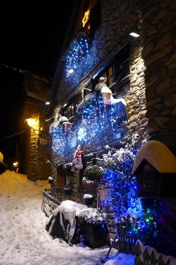 Casa De Piedra Con Encanto En El Bonito Pueblo De Bagergue Exteriér fotografie